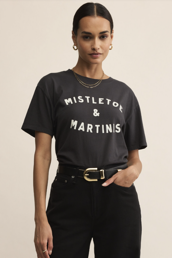 Mistletoe Boyfriend Tee
