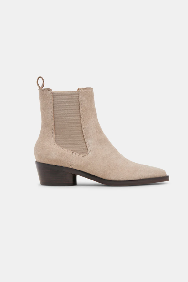 Foster Taupe Suede