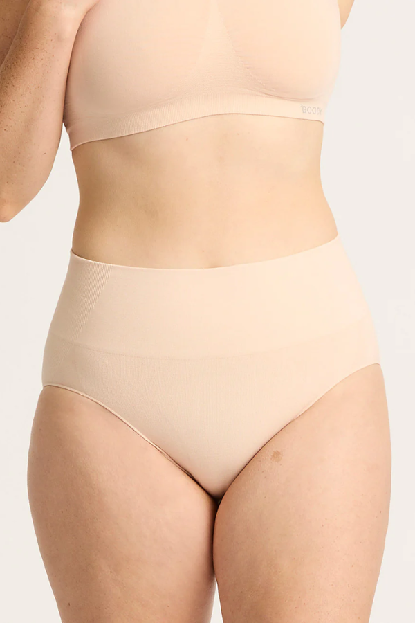 Shaper High Cut Full Briefs | Nude