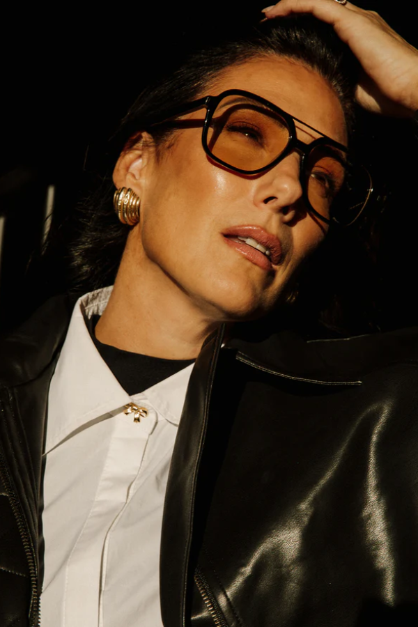 Poplin Bow Button Up Shirt