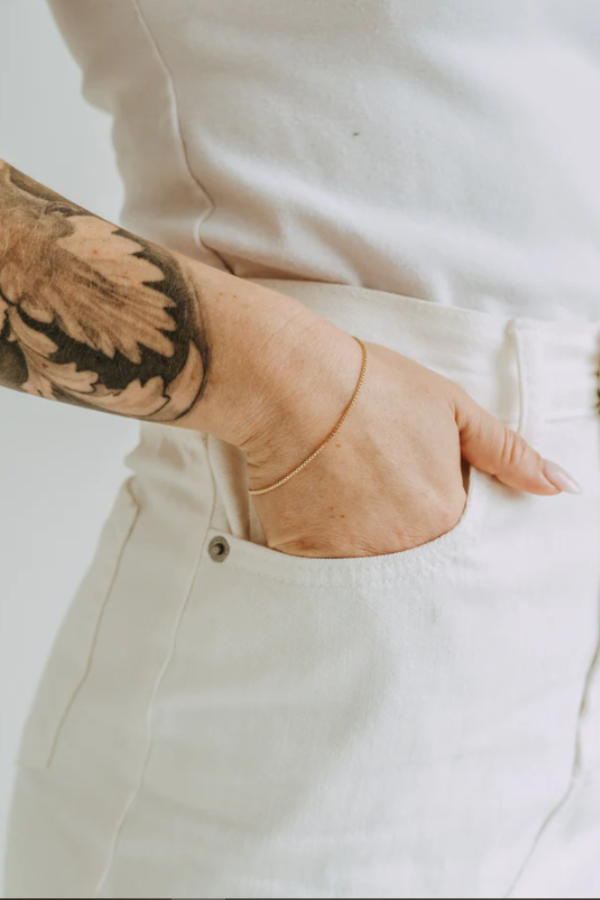 Box Chain Bracelet 7"