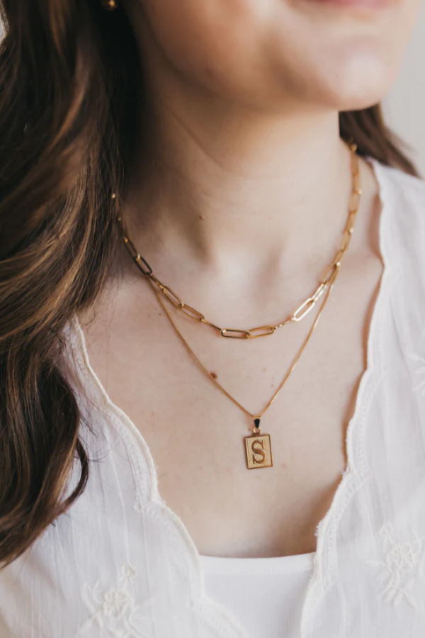 Bold Paperclip Chain 16"