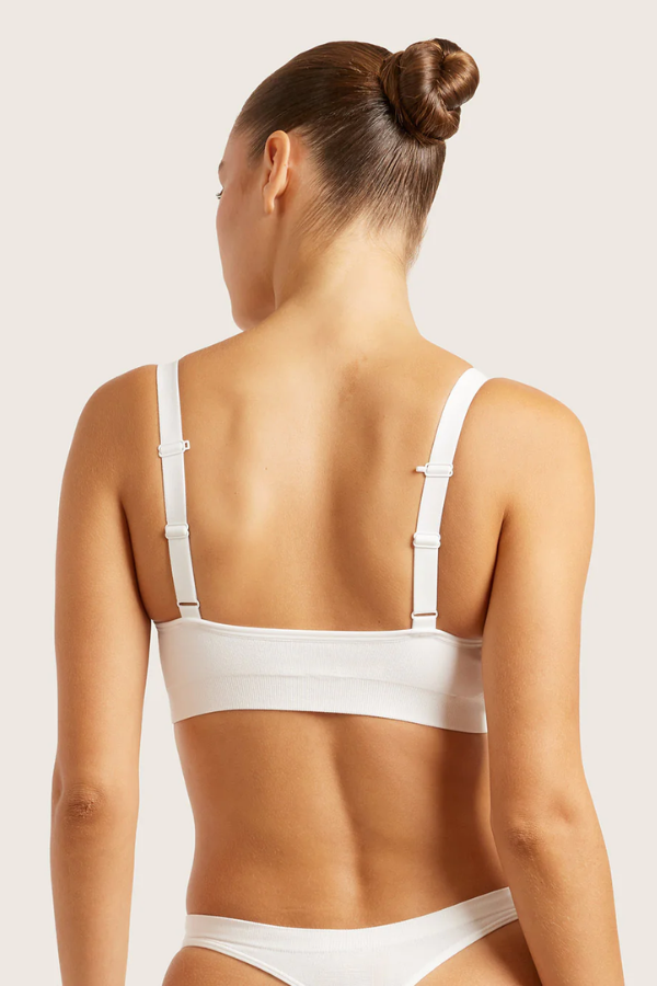 Wireless Full Bust T-Shirt Bra | White