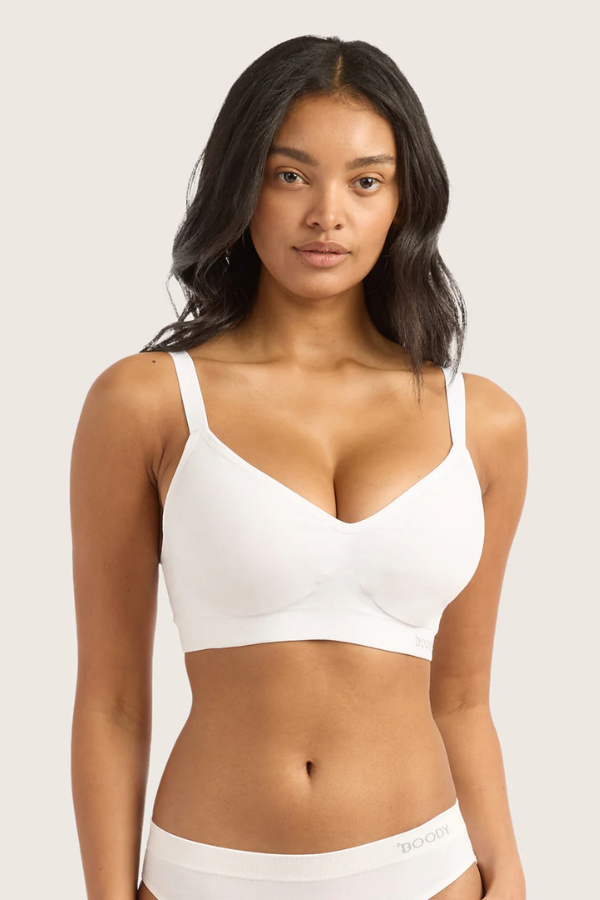 Wireless Full Bust T-Shirt Bra | White