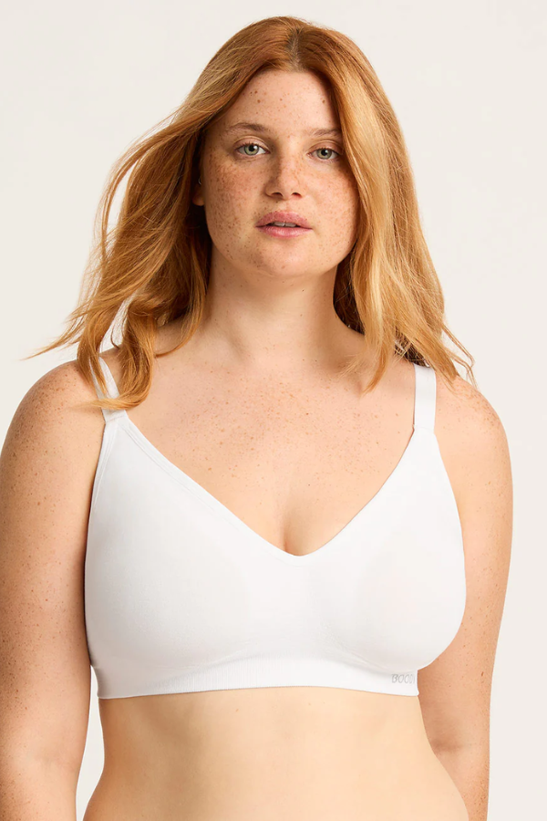 Wireless Full Bust T-Shirt Bra | White
