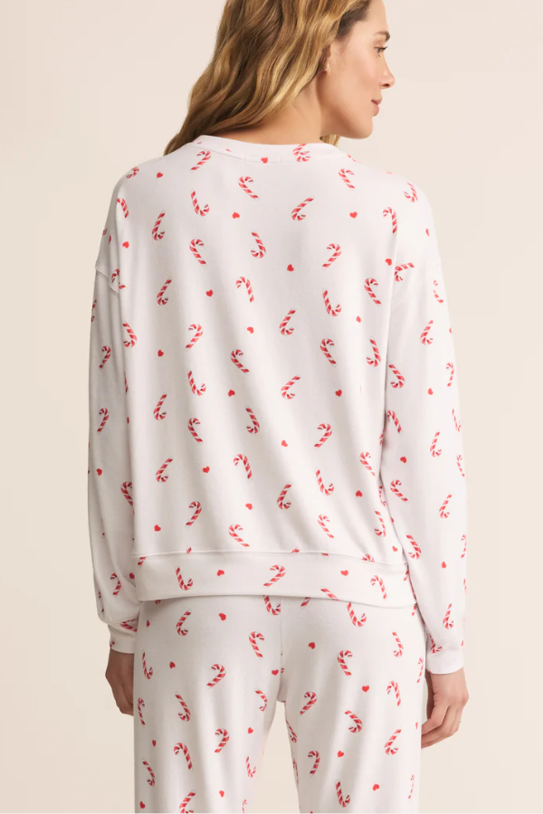 Cozy Candy Cane Pajama Set