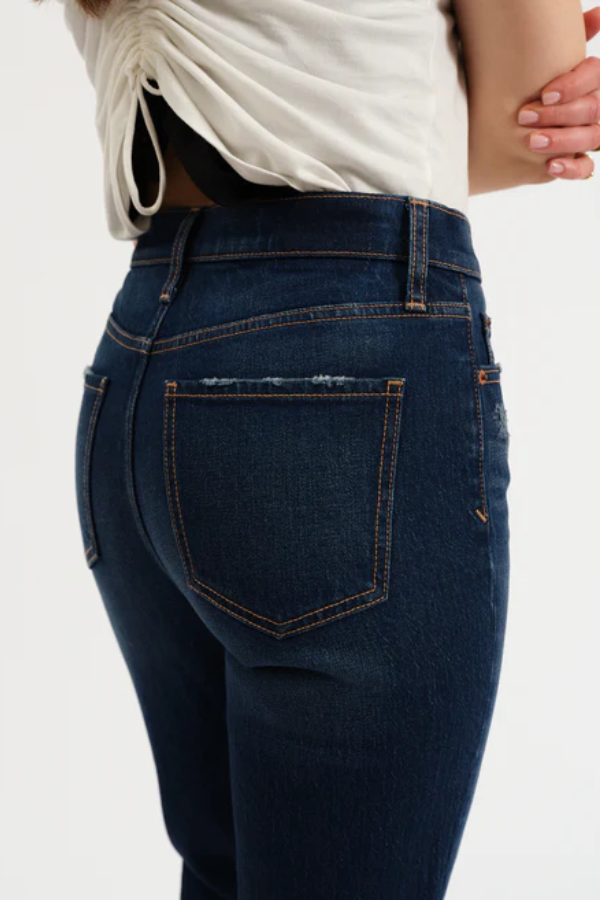 Smarty Pants High Rise Slim Straight | Vintage Ink