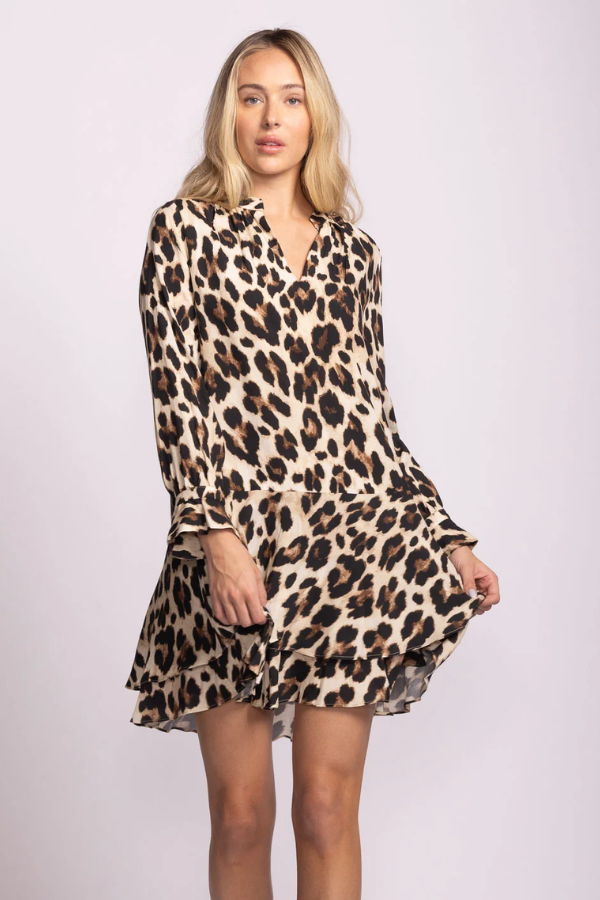 Fran Dress | Leopard