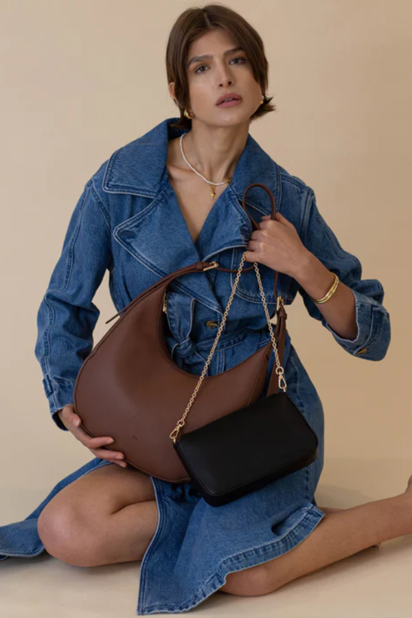 Charlotte Bag | Black Pebble