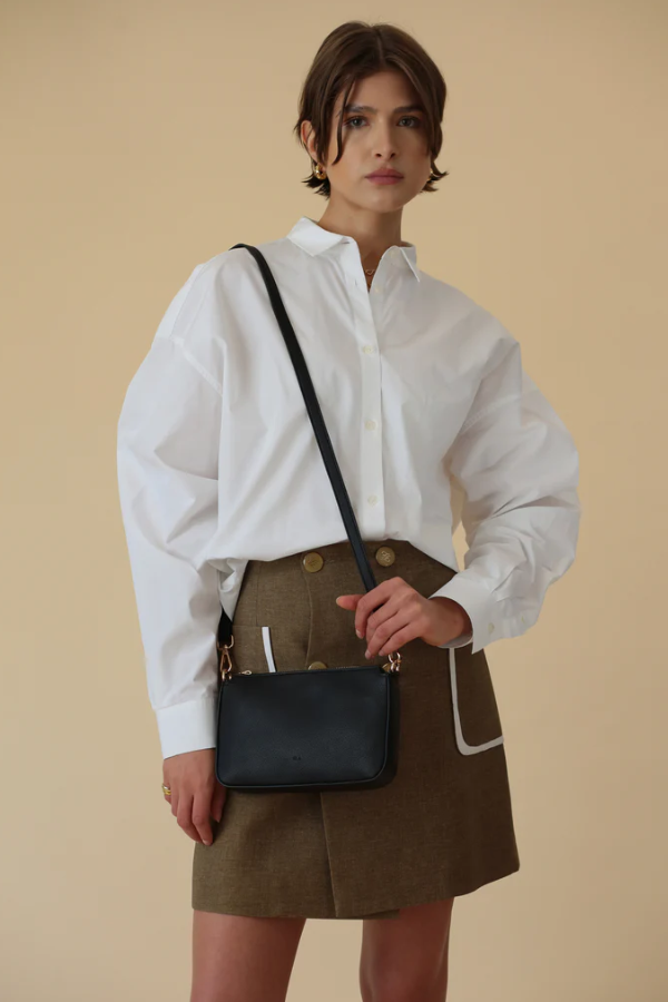 Charlotte Bag | Black Pebble