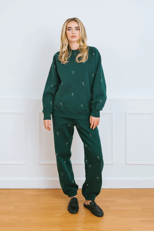 All Over Martini Oversized Jogger