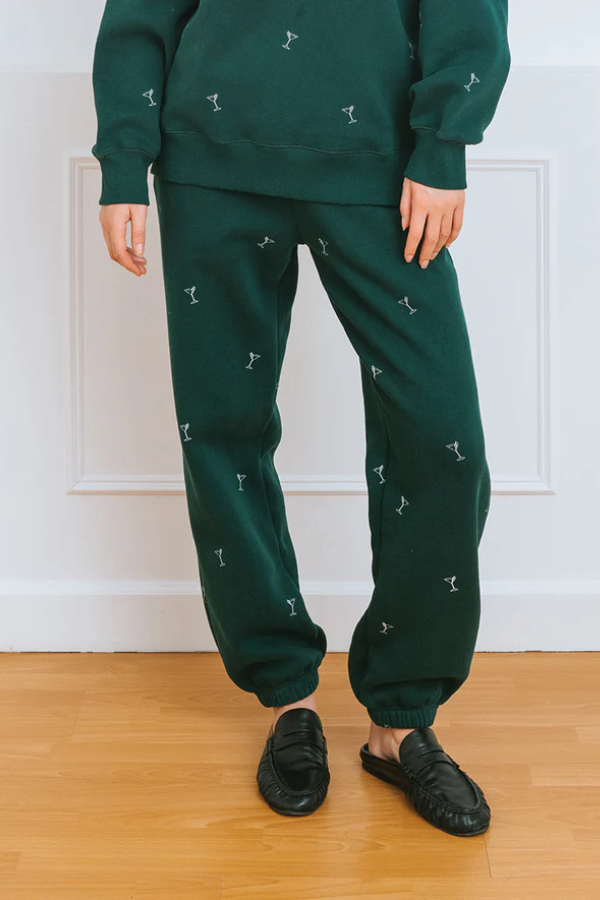 All Over Martini Oversized Jogger
