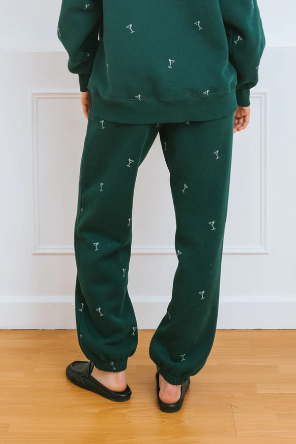 All Over Martini Oversized Jogger