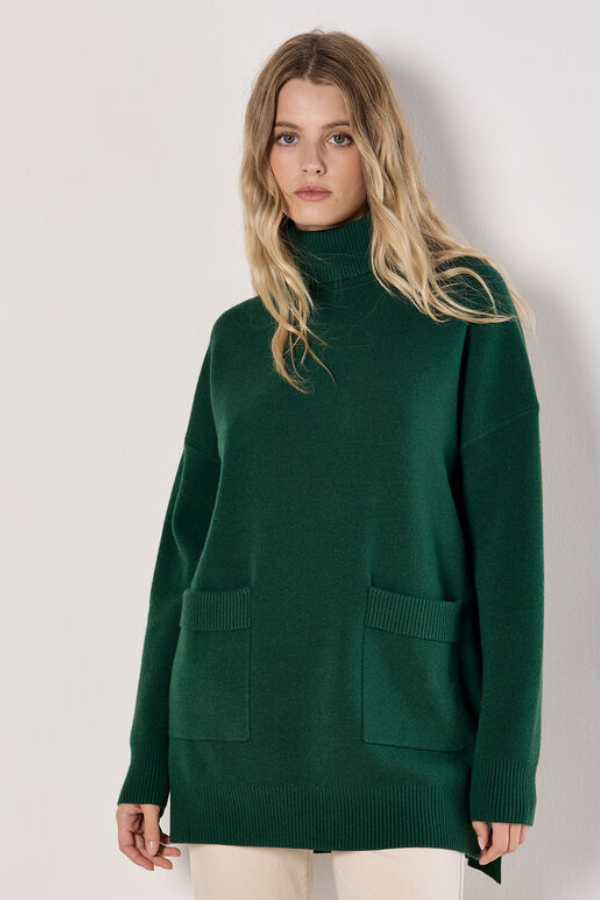 Oversized Roll Neck Jumper