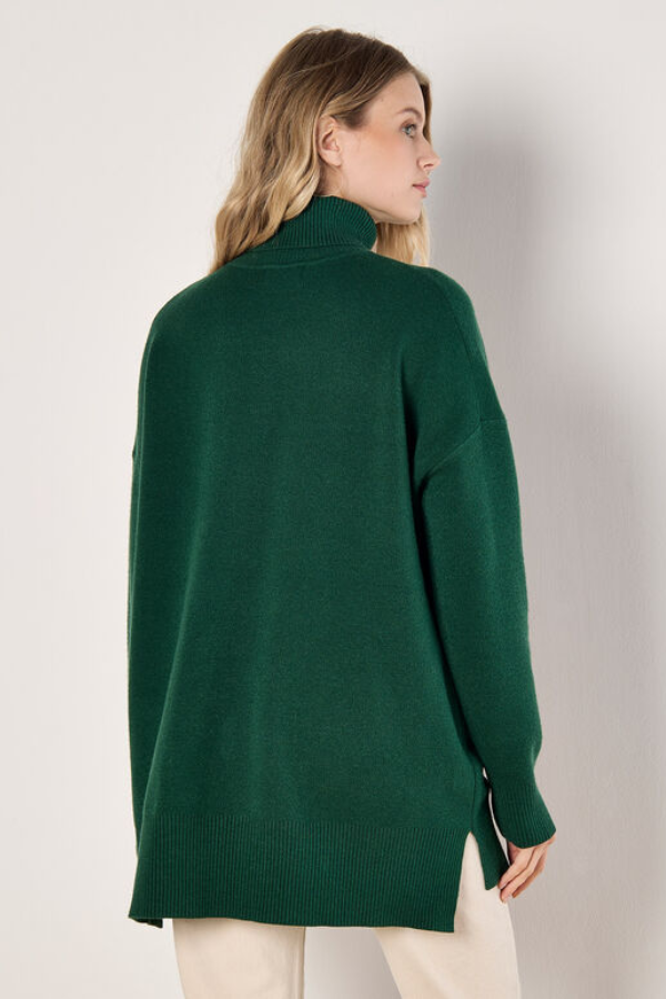 Oversized Roll Neck Jumper