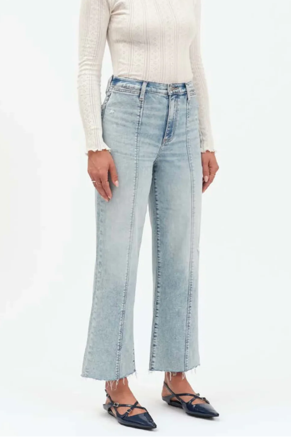 Pleaser High Rise Wide Leg | Cupid