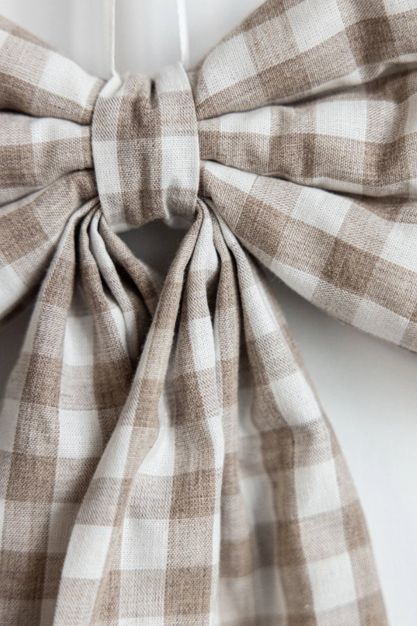 Gingham Fabric Bows | Small