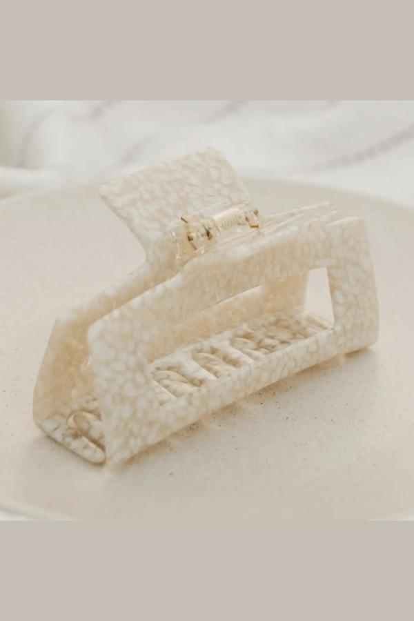 Hair Clip | Miranda Cream