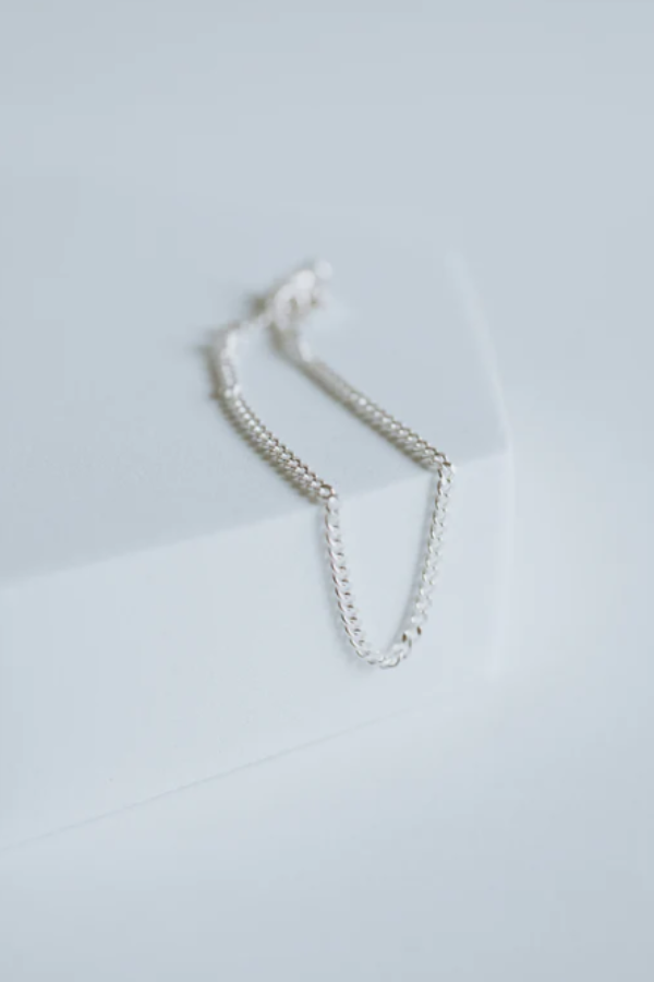 Curb Bracelet | Sterling Silver 7"