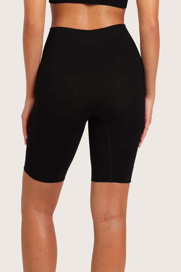 Shaper Long Undershort | Black