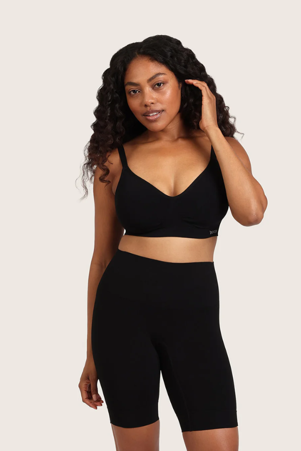 Shaper Long Undershort | Black
