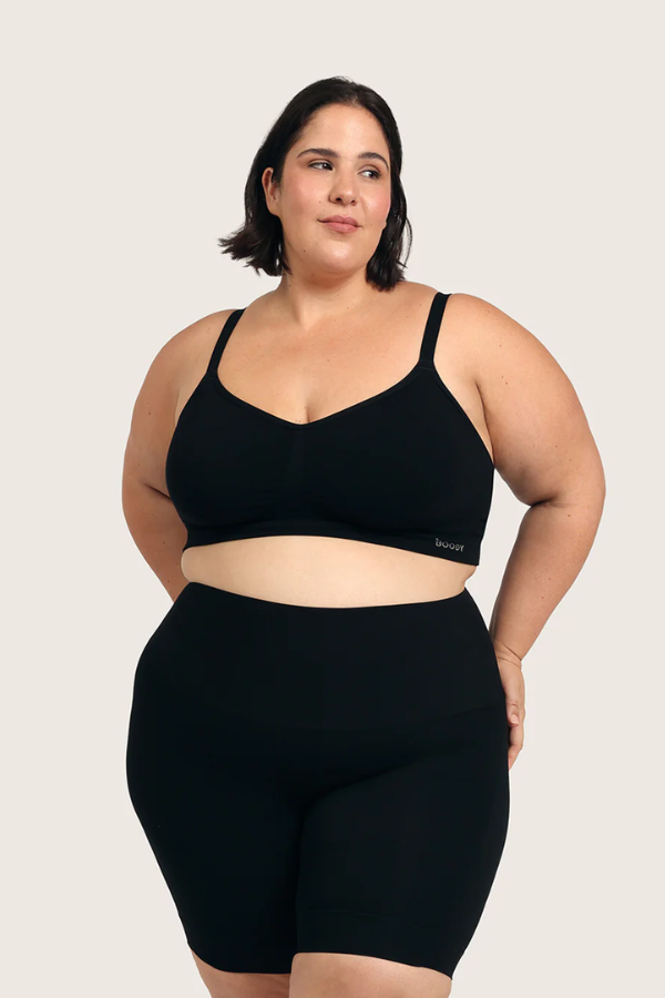 Shaper Long Undershort | Black