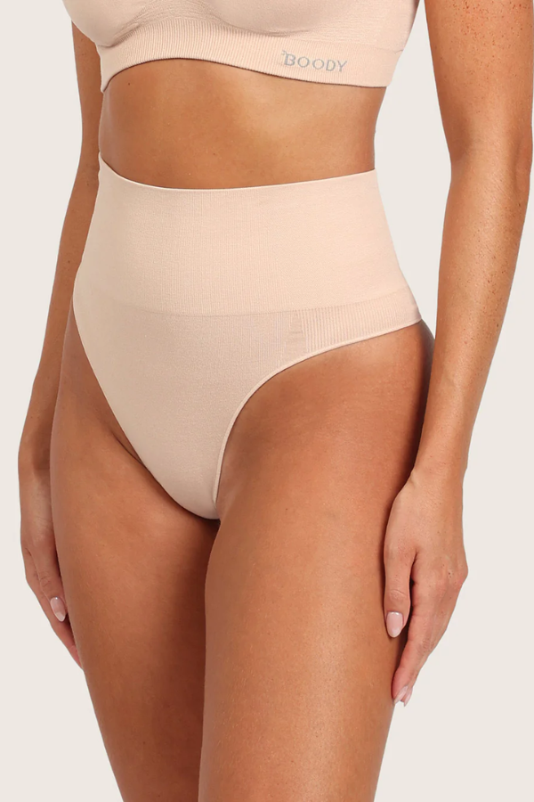 Shaper High Waist Thong | Nude