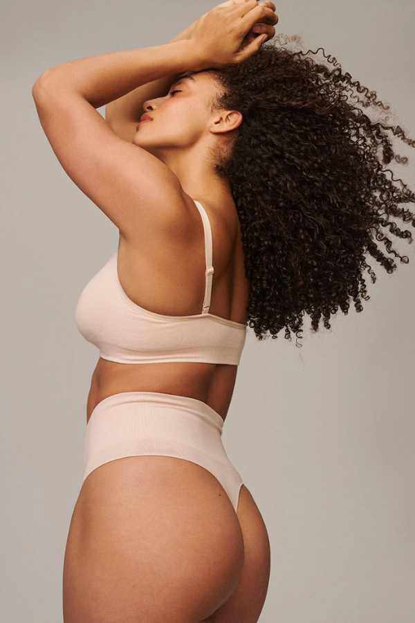 Shaper High Waist Thong | Nude