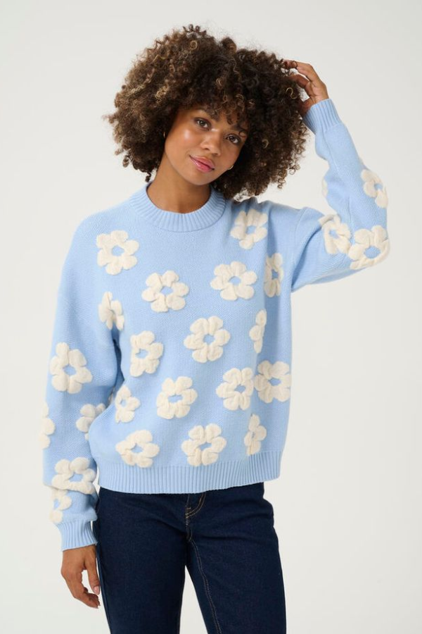 Charla Floral Pullover