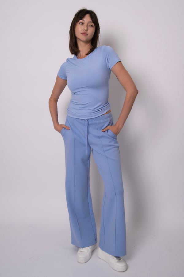 Second Skin Roxi Tee | Perri Blue