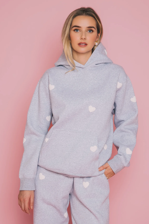 All Over Heart Oversized Jogger