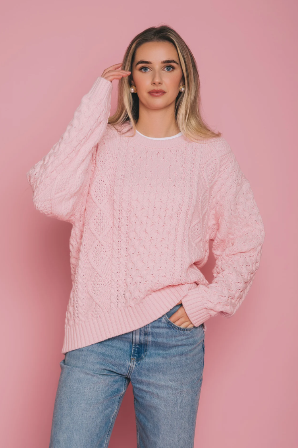 Irish Cable Knit Sweater