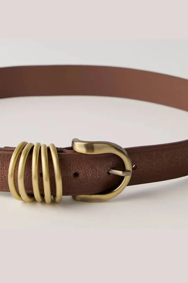 Rori Leather Belt | Cognac
