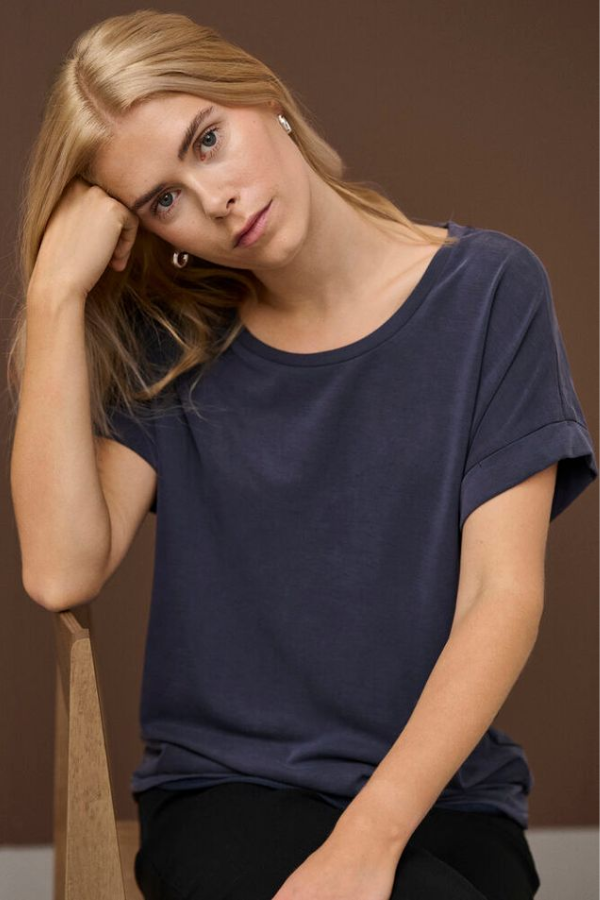 Kajsa Soft Knit Modal T-Shirt | Salute