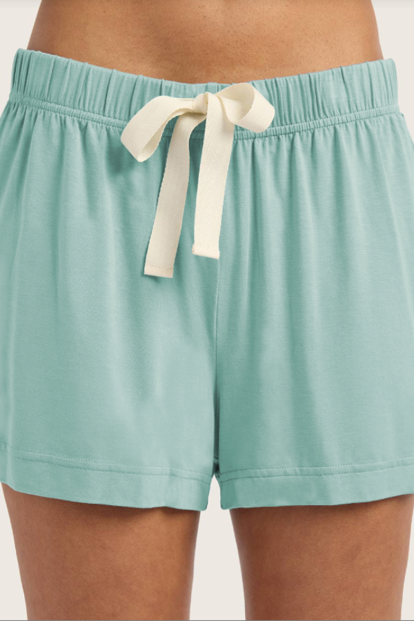 Goodnight Sleep Shorts | Seafoam