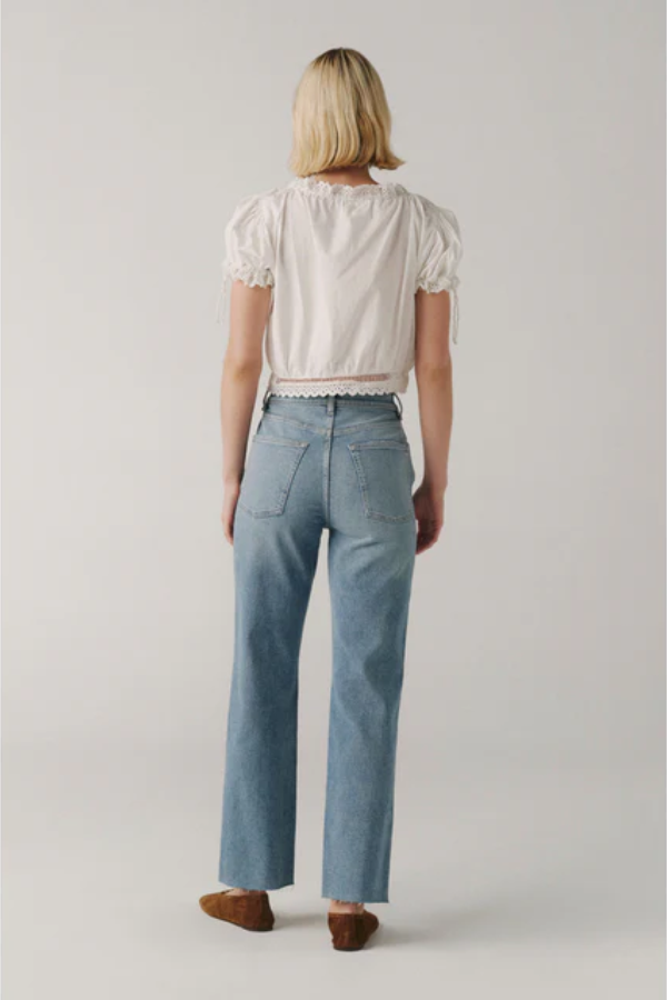 ASE Straight Leg Jean | Spring Time In The Park