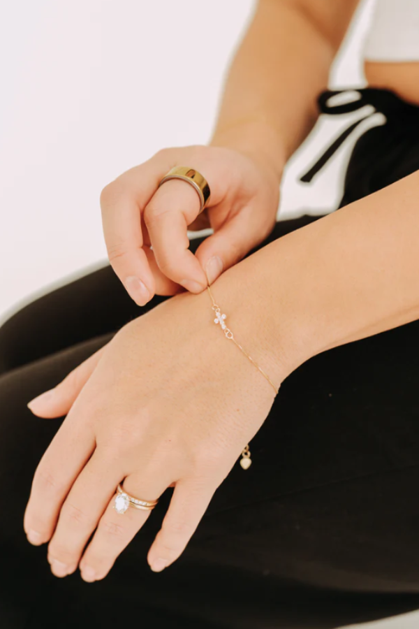 Dainty Cross Bracelet