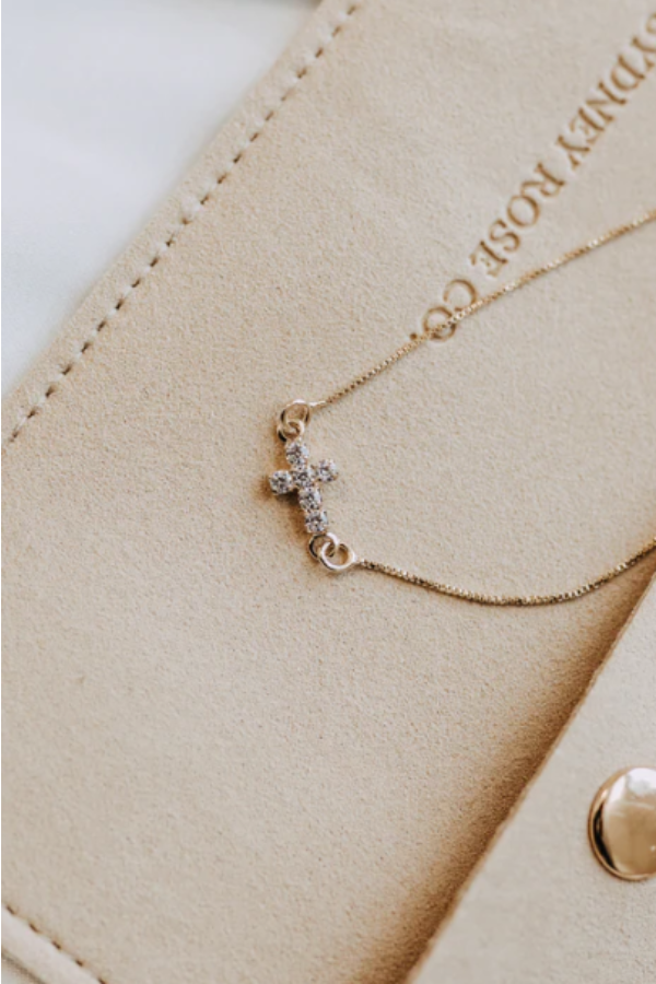 Dainty Cross Bracelet
