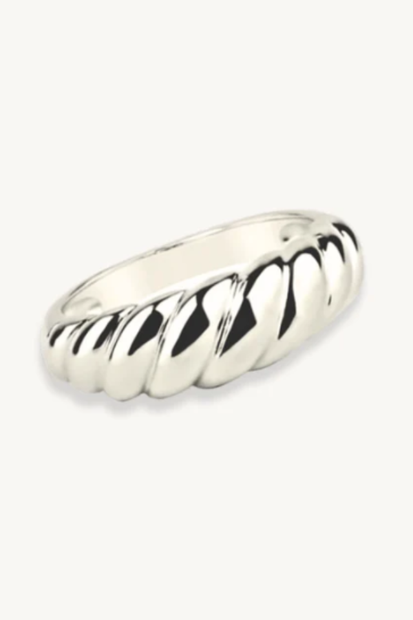 Croissant Ring | Sterling Silver Size 7