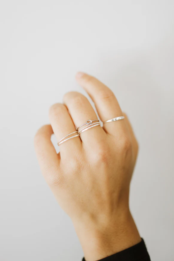 Sterling Silver Signet Ring Size 7
