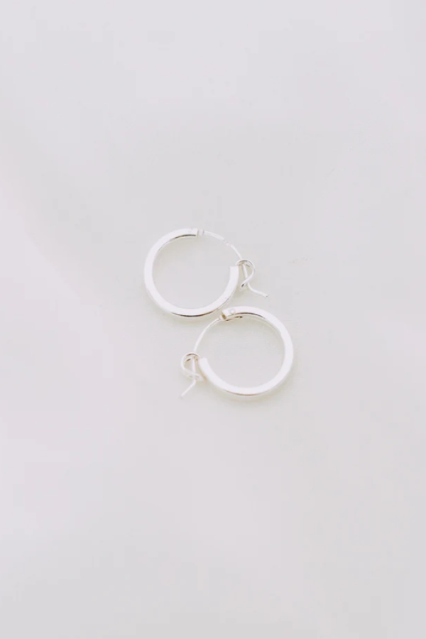 Classic Huggies | Sterling Silver