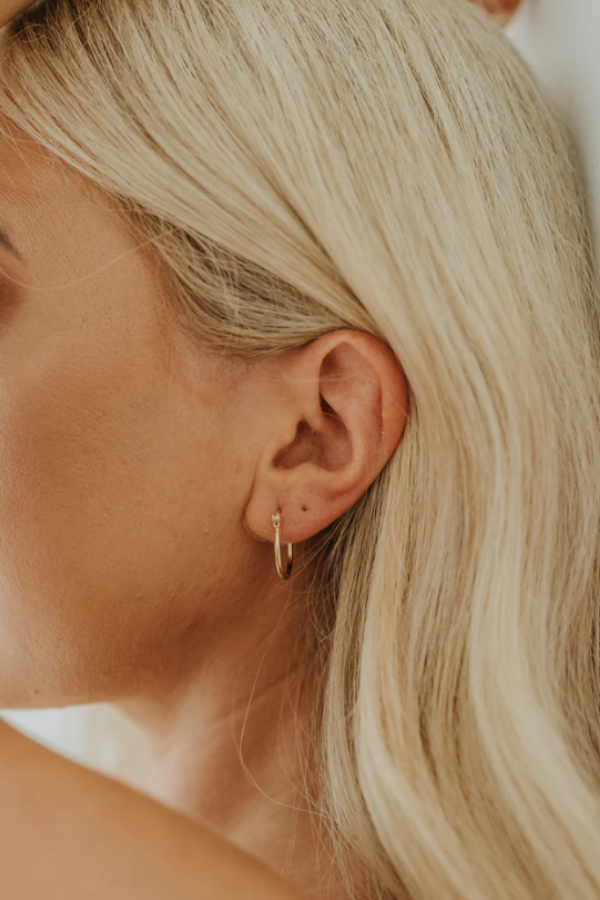 15mm Classic Huggies | Gold