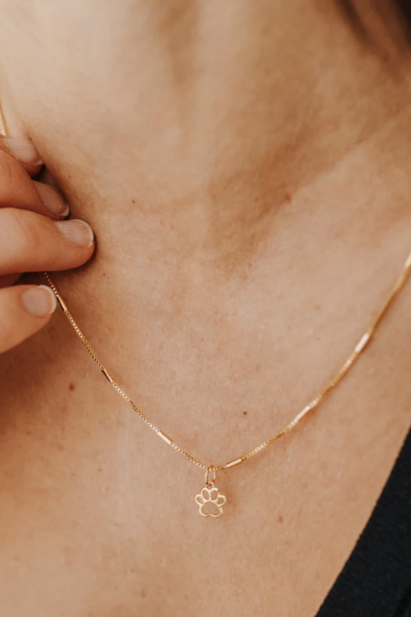 Paw Print Necklace