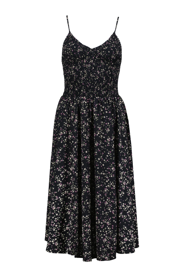 Jacqueline Smocked Bodice Dress