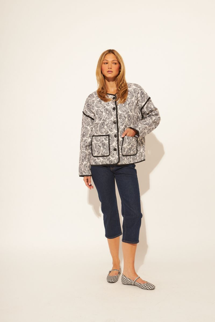 Claude Reversible Quilt Jacket