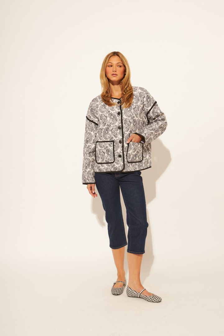 Claude Reversible Quilt Jacket
