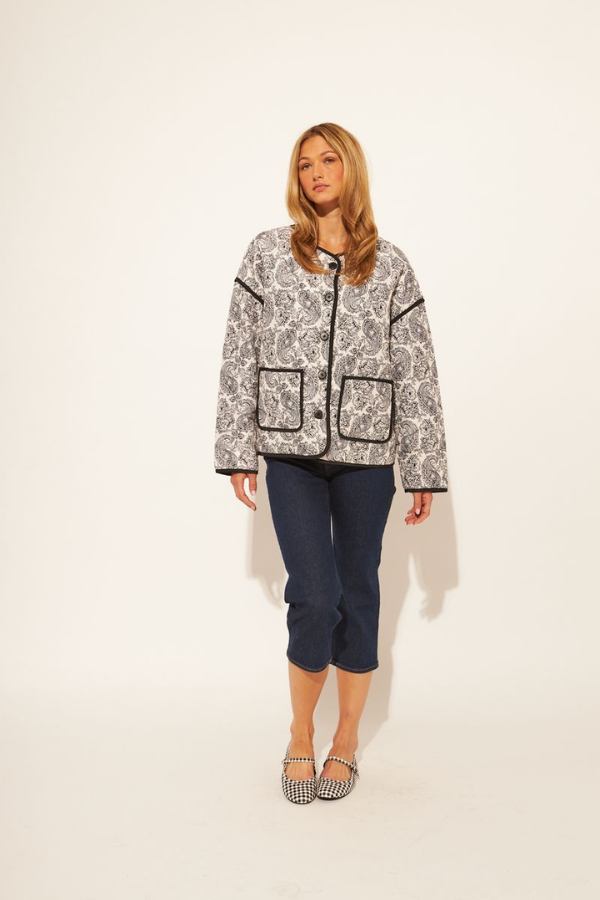 Claude Reversible Quilt Jacket