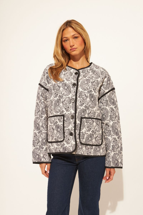 Claude Reversible Quilt Jacket