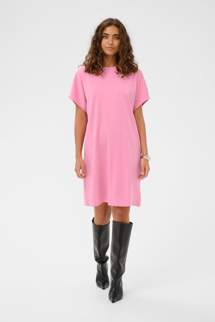 Alyson Chabrina Scuba Knit Dress | Begonia Pink