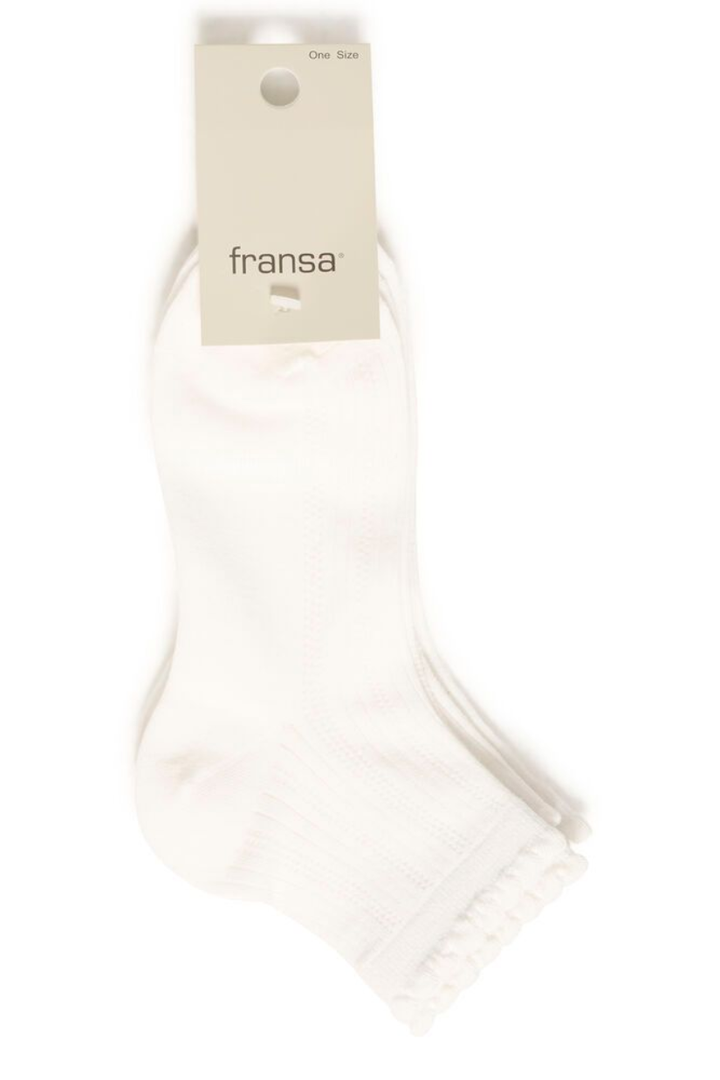 SINI White Socks | 2 PK